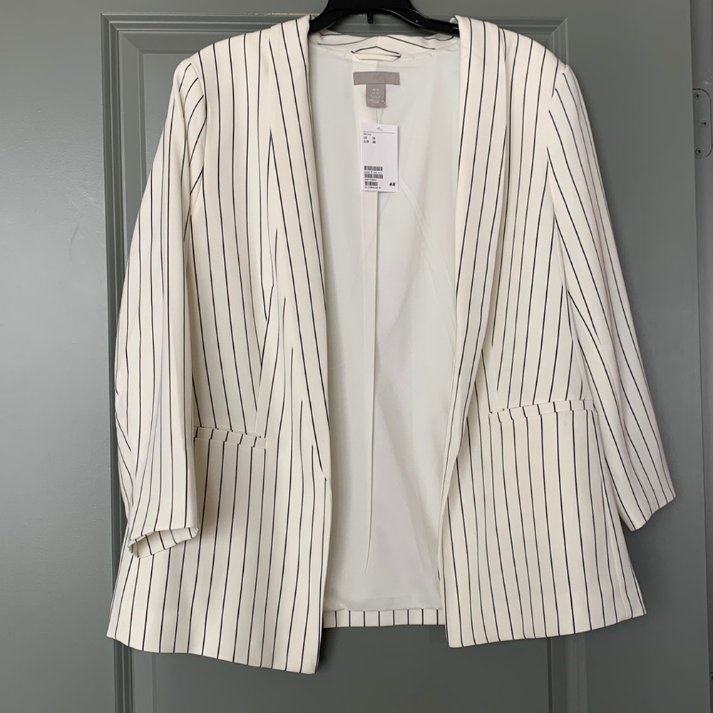 H&M Striped Jacket